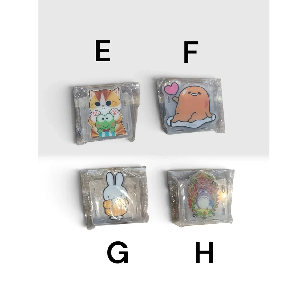 PICK ONE Sanrio Pokemon Acrylic Pen Pencil Holder Stand Character Desk Organizer